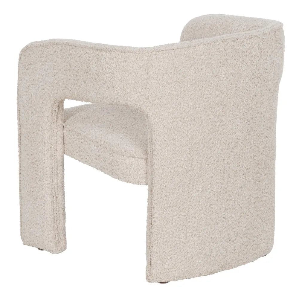 SILLA TAPIZADA BEIGE