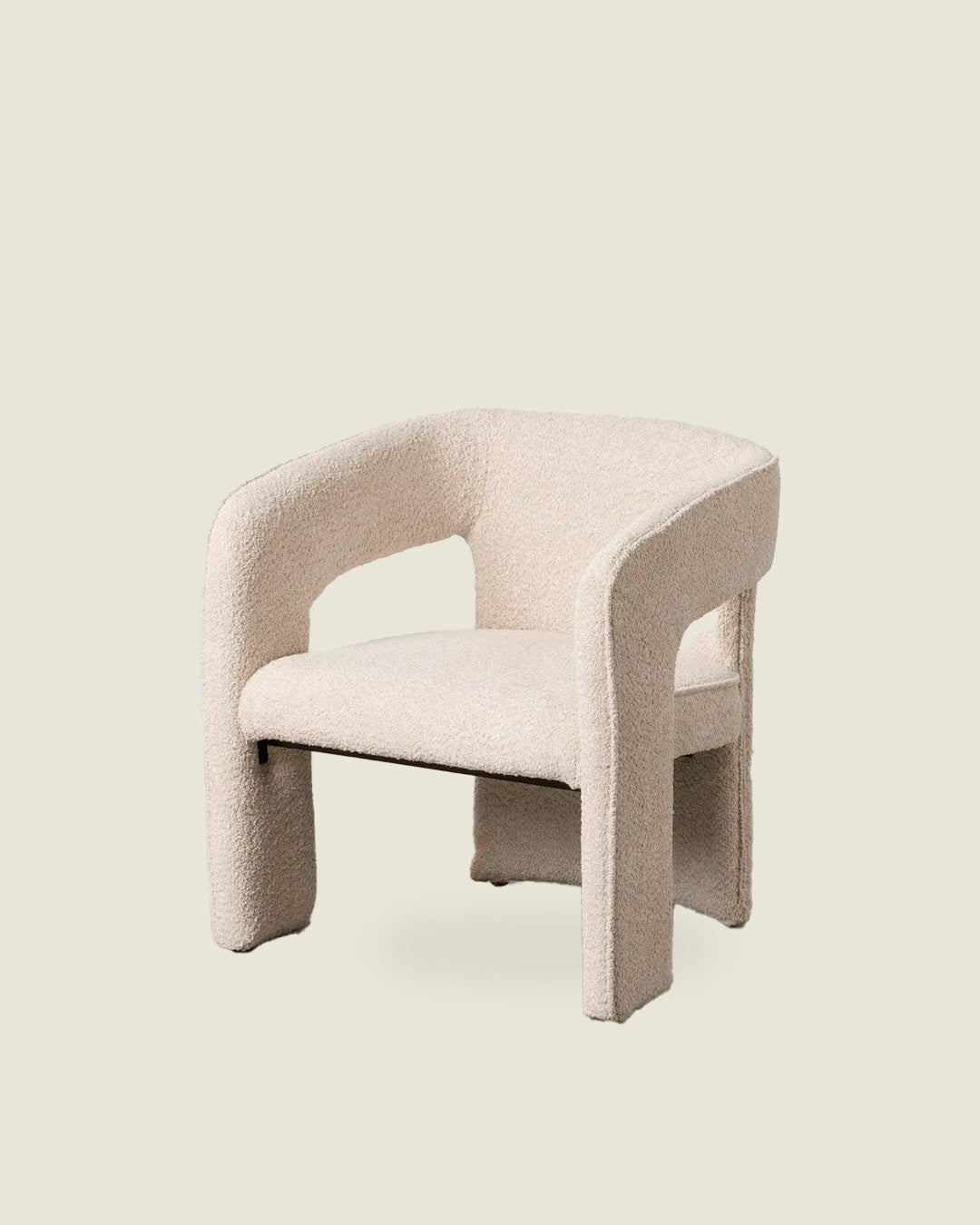 SILLA TAPIZADA BEIGE